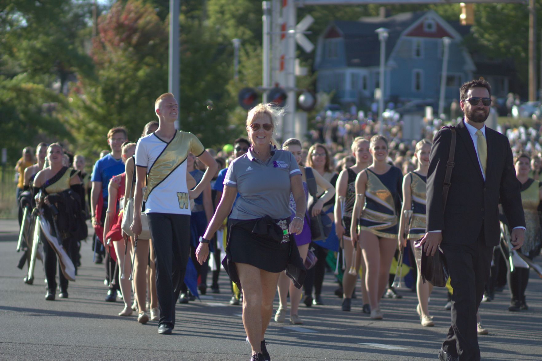 WMU Band and Twirlers